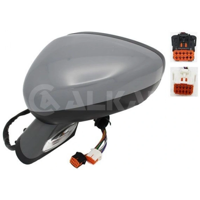 Citroen C4 C5 Dış Ayna Kapağı Astarlı Sol 2009 (Oem No:  1608533680)