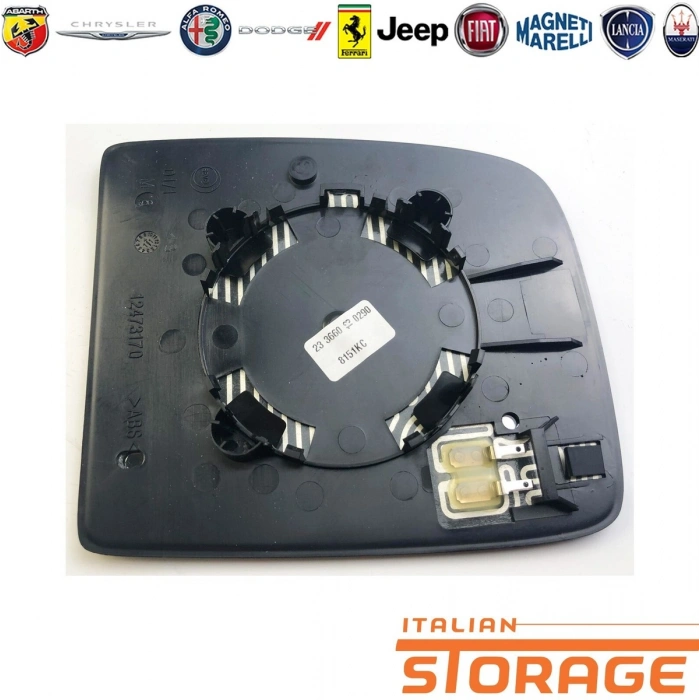 Fiat Scudo Dış Ayna Camı Isıtmalı Üst Sağ 2007-- (Oem No:  9467047980)