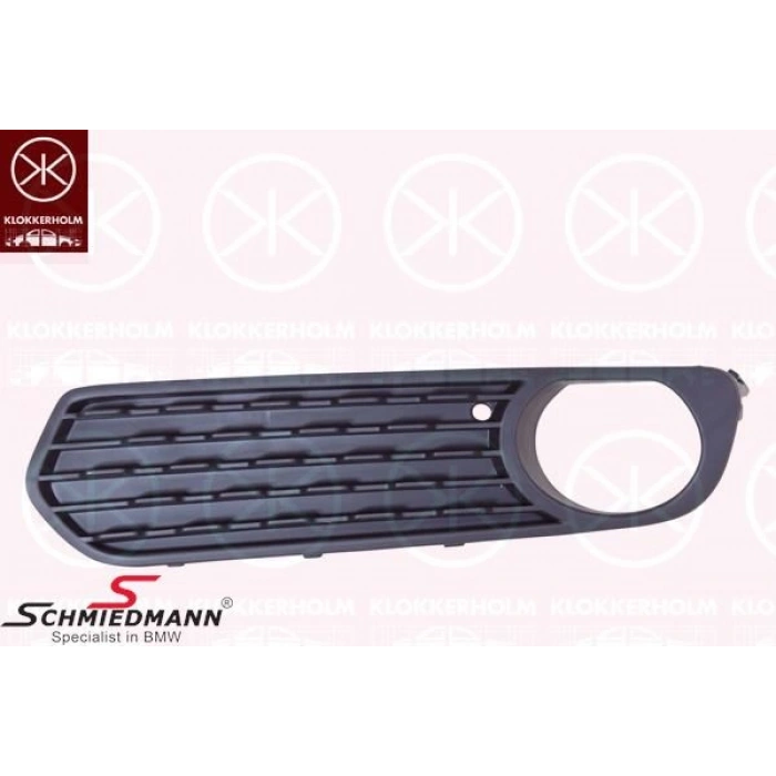 Bmw 1 Serisi Ön Sis Lamba Kapağı Delikli Kplı Sağ 2012-2014 (Oem No:  51117245870)