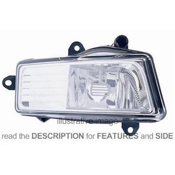 Audi A6 Ön Sis Lambası Kare Tıp Sol 2009-  (Oem No:  4F0941699A)