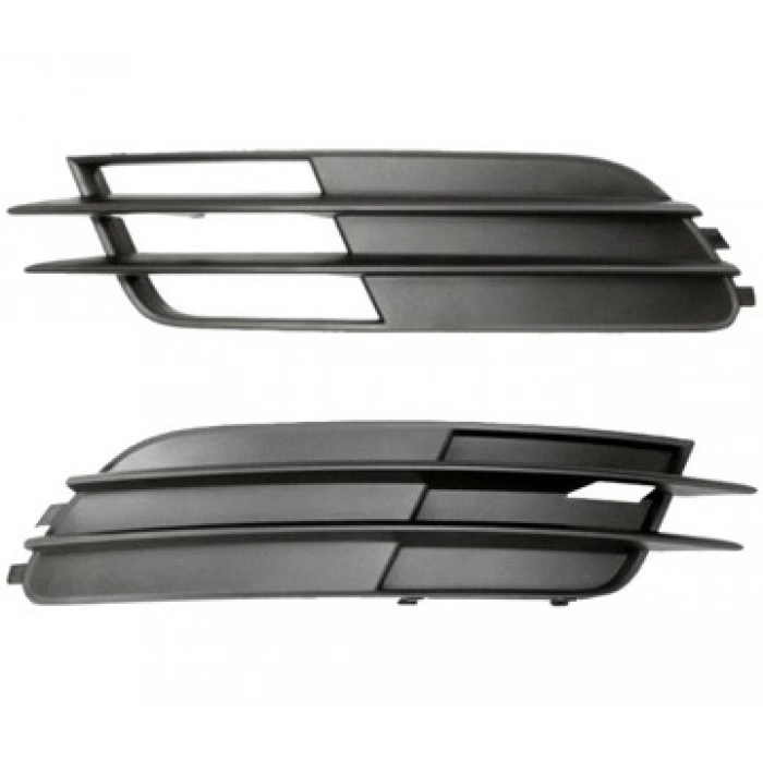 Audi A6 Ön Sis Lamba Kapağı Nikelaj Çıtalı Sağ 2011-- (Oem No:  4G08076829B9)