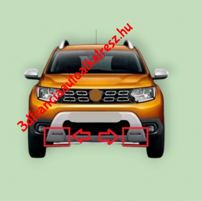Dacia Duster Ön Çeki Demir Kapağı Set 2017- (Oem No:  511804555R)