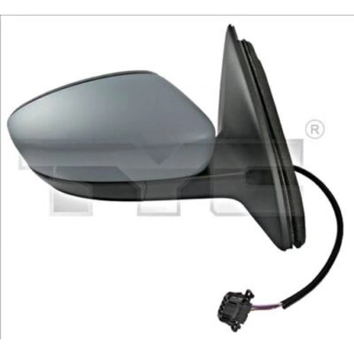 Skoda Fabia Dış Ayna Camı Isıtmalı Sol 2015- (Oem No:  5Ja857521C)