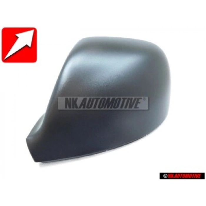 Volkswagen Transporter T6 Dış Ayna Kapağı Sıyah  Sol 2011- (Oem No:  7E1857527F)