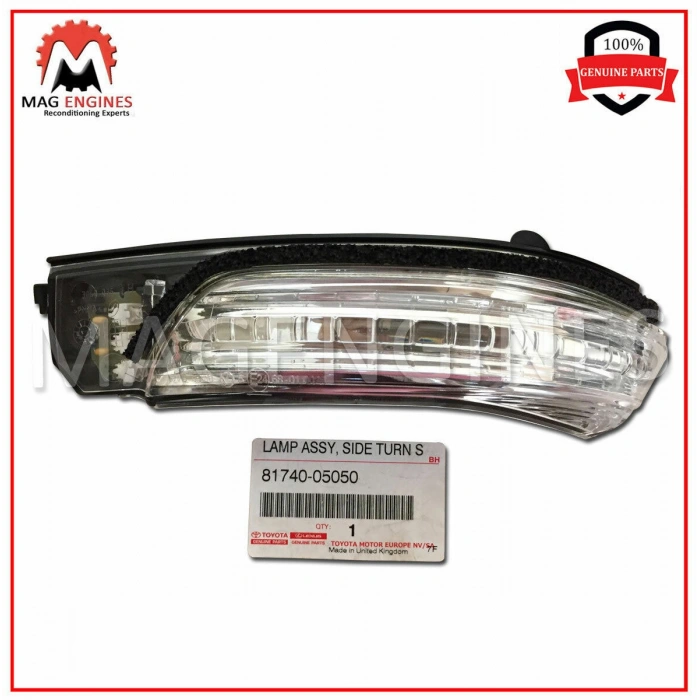 Toyata Avensis Dış Ayna Sinyali Sol 2010- (Oem No:  81740-05050)