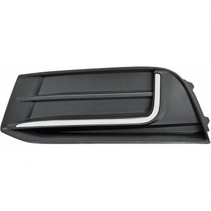 Audi A3 Ön Sis Lamba Kapağı Nikelaj Çıtalı Sedan Sol 2016- (Oem No:  8V5807671B9B9)