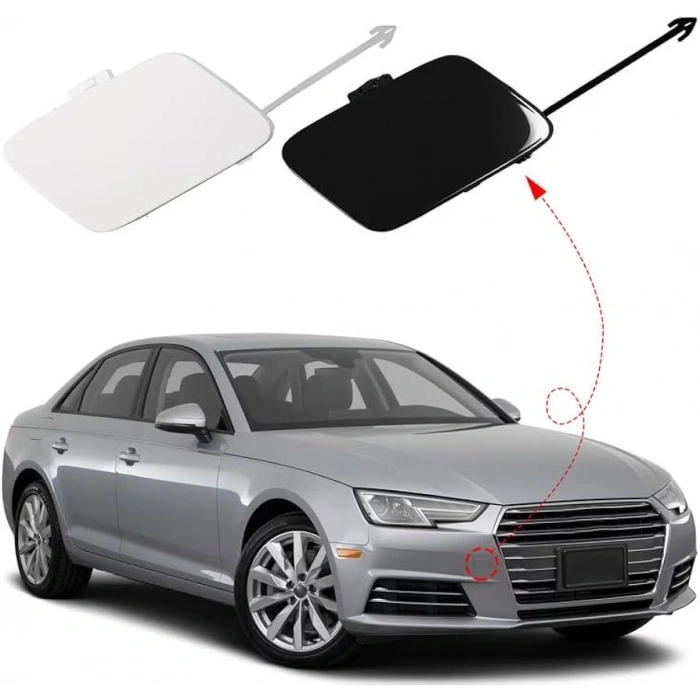 Audi A4 Ön Çeki Demir Kapağı Astarlı 2017- (Oem No:  8W0807241)