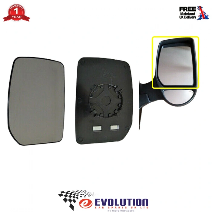 Ford Transit Dış Ayna Camı  Sağ 1995-1999 (Oem No:  94Vb17K740Ac)