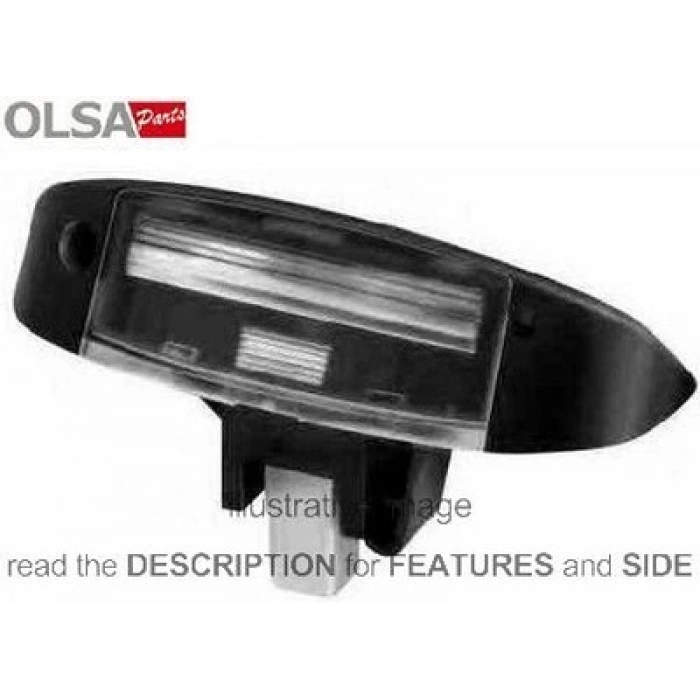 Fiat Ducato Plaka Lambası 1999-2006  (Oem No:  1303499808)