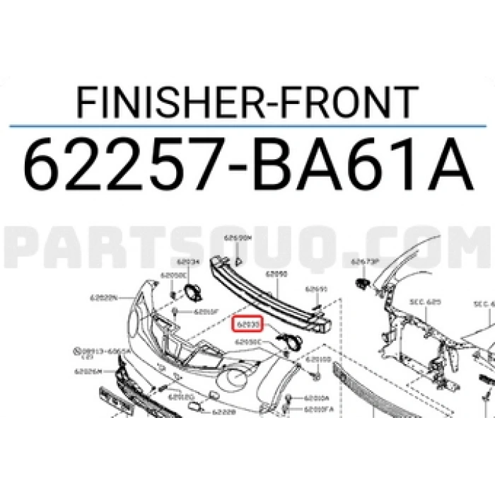 Nissan Juke Ön Gündüz Farı Yuva Sacı Sol 2011- (Oem No:  62257Ba61A)