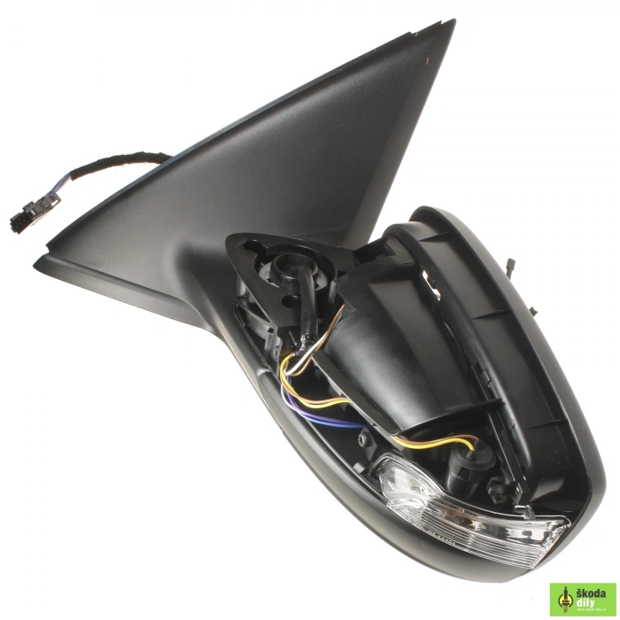 Skoda Fabia Dış Ayna Elektrikli Isıtmalı Sinyalli Astarlı Sol 2015- (Oem No:  6V1857507C)