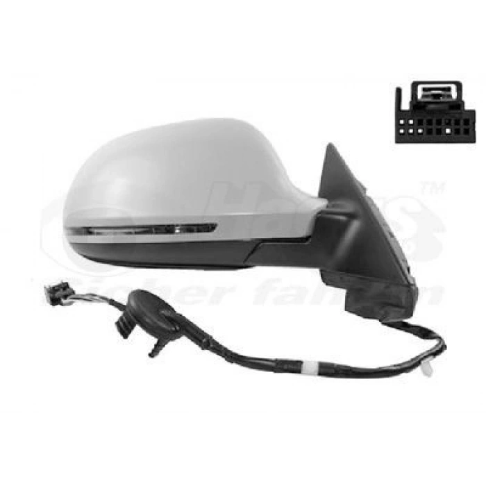 Audi A3 Dikiz Aynası Elektrikli Isıtmalı Kt.Sinyalli 10P.3K.Astarlı Sağ 2008- (Oem No:  8P1858532Dc01C)