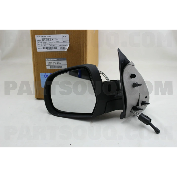 Nissan Micra Dış Ayna Manuel Desenlı Sol 2010- (Oem No:  963021Hb0A)