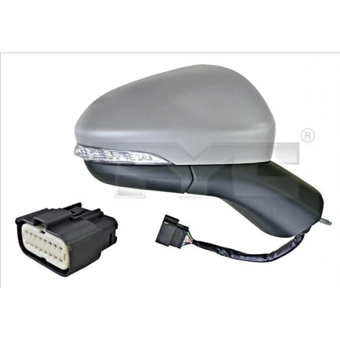 Ford Mondeo Ayna Elektrikli Isıtmalı Otm. Katlanır Sinyalli Çevre Ayd. Astarlı Sağ 2014- (Oem No:  Ds7317E714Ee)