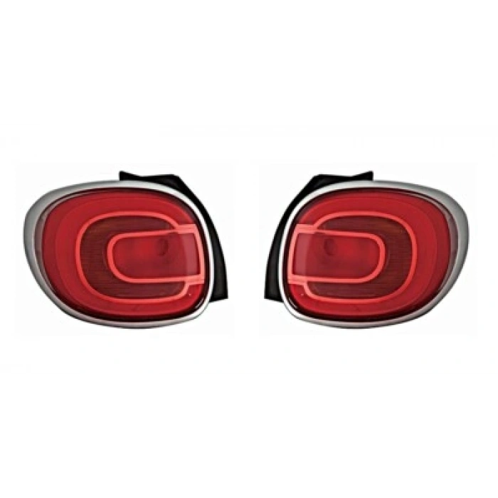 Fiat 500L Arka Stop Ledlı Grı Tıp Sağ 2012-  (Oem No:  51945058)