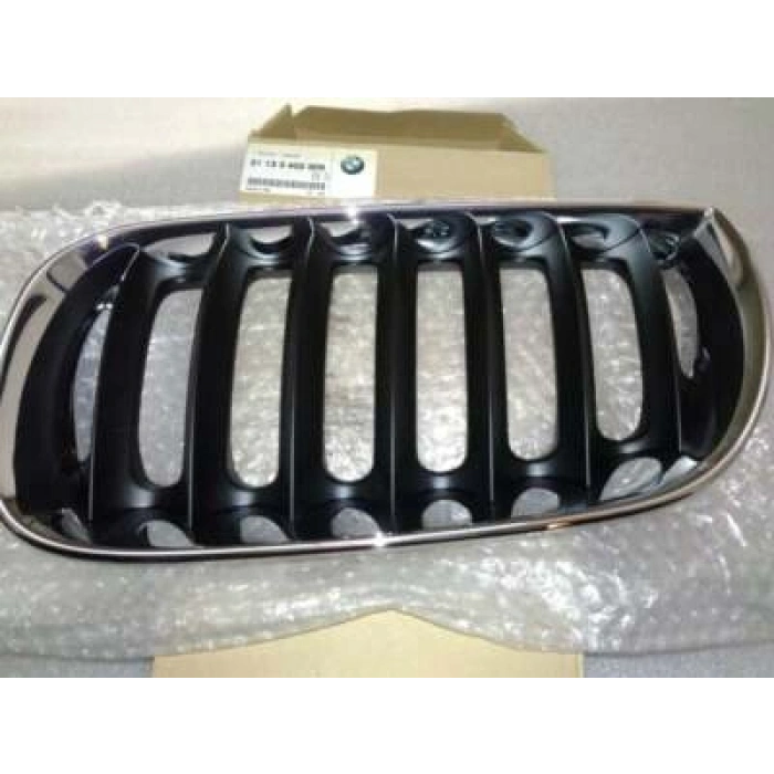 Bmw X3 Ön Panjur Nikelaj Sıyah Sol 2003-2006 (Oem No:  51133402909)
