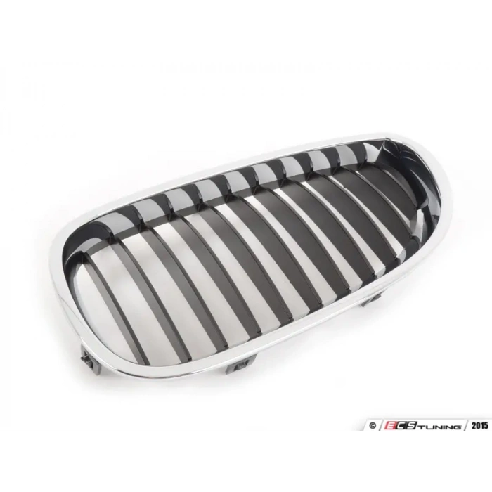 Bmw 5 Serisi Ön Panjur Komple Nikelaj Sıyah Sol 2003- (Oem No:  51137027061)