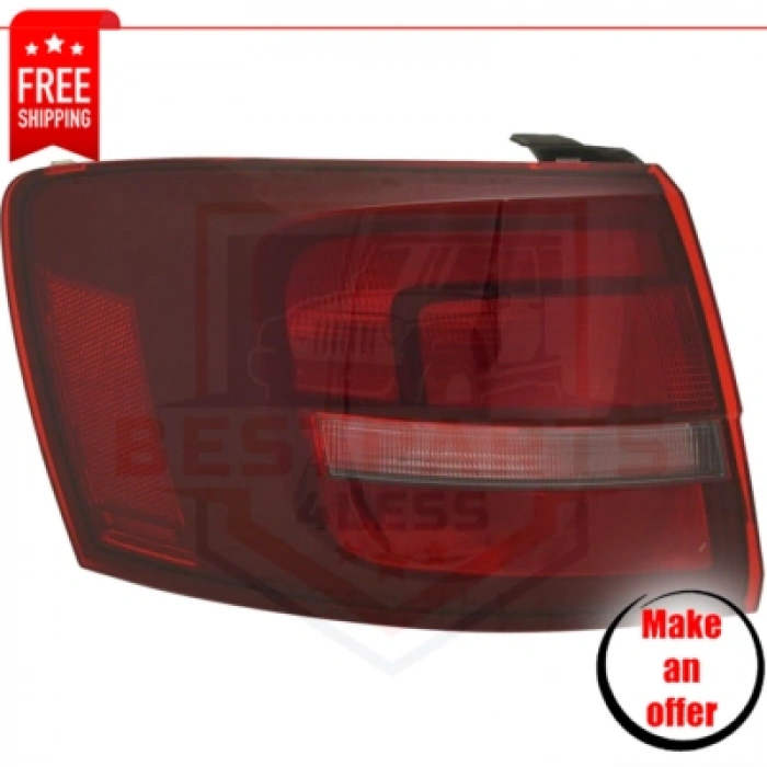 Volkswagen Jetta Arka Stop Sıyah Sol 2014- (Oem No:  5C6945095L)