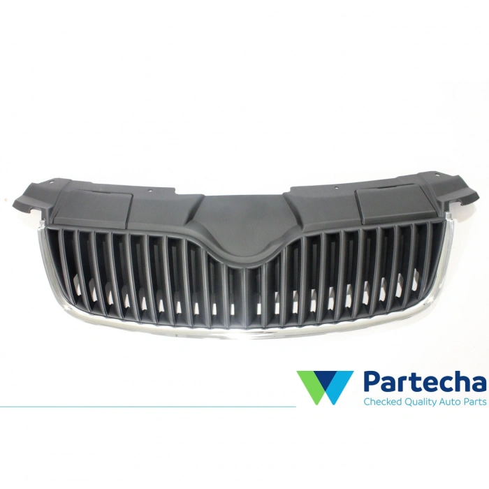 Skoda Fabia Ön Panjur Alt Bandı Nikelaj 2007-2010 (Oem No:  5J0853607)