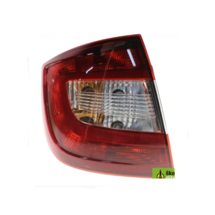 Skoda Rapid Arka Stop Koyu Kırmızı Sedan Sol 2011- (Oem No:  5Jh945111A)