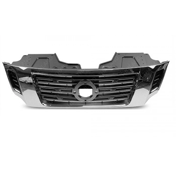 Nissan Navara Ön Panjur Çerçevesı Nikelaj 2015- (Oem No:  62310-4Ja0C)