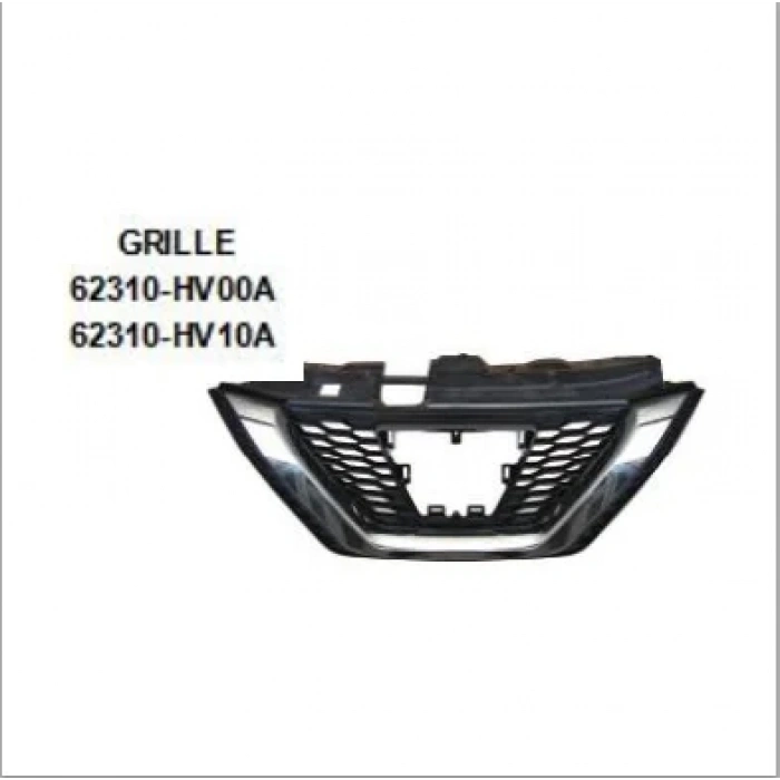 Nissan Qashqai Ön Panjur Nikelaj Bandlı 2017- (Oem No:  62310-Hv00A)