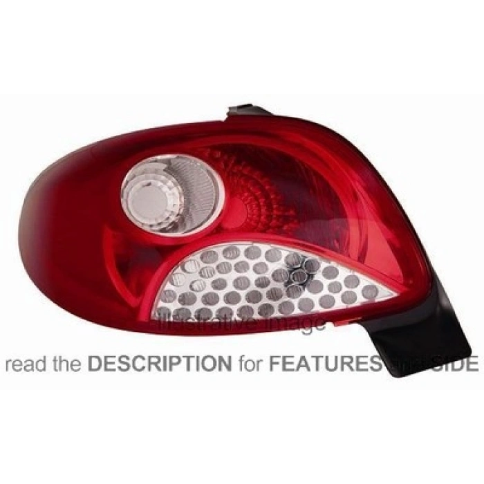 Peugeot 206 Plus Arka Stop Sol 2009-2012 (Oem No:  6350Gv)