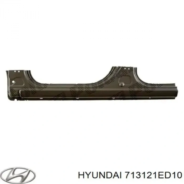 Hyundai Accent Marşpiyel Sacı Sol 2006-2012 (Oem No:  713121Ed10)