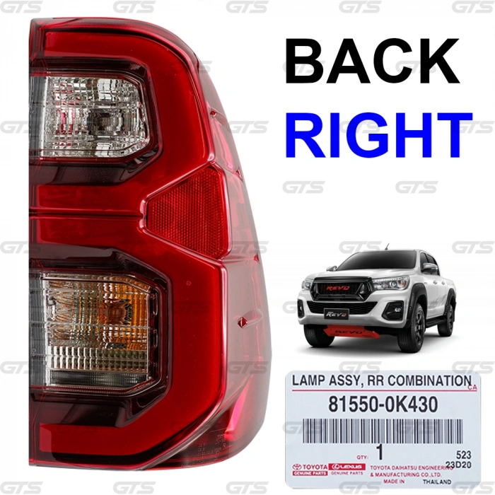 Toyota Hilux Arka Stop Sağ 20 (Oem No:  81550-0K430)