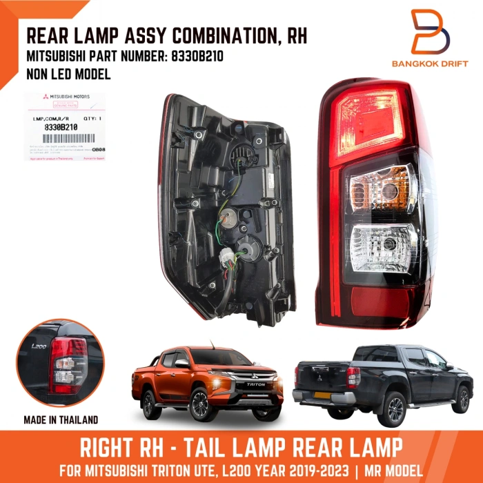 Mitsubishi L200 Arka Stop Sağ 2019- (Oem No:  8330B210)