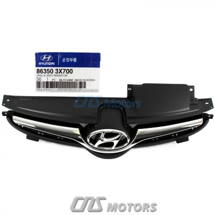 Hyundai Elantra Ön Panjur Nikelaj Bandlı 2014-2015 (Oem No:  863503X700)