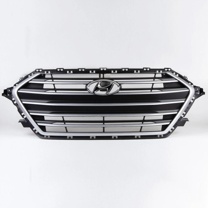 Hyundai Elantra Ön Panjur Grı Sıyah 2015- (Oem No:  86350F2000)