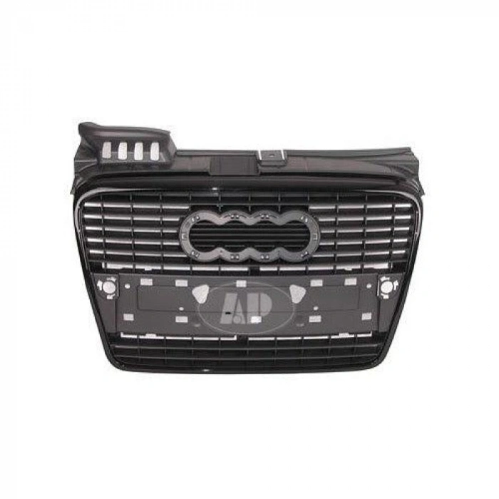 Audi A4 Ön Panjur Siyah Astarlı 2005 -2008 (Oem No:  8E0853651Jvmz)