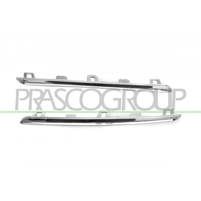 Renault Megane Ön Panjur 2 Nikelaj Çıta Seti 2016- (Oem No:  960108367R)