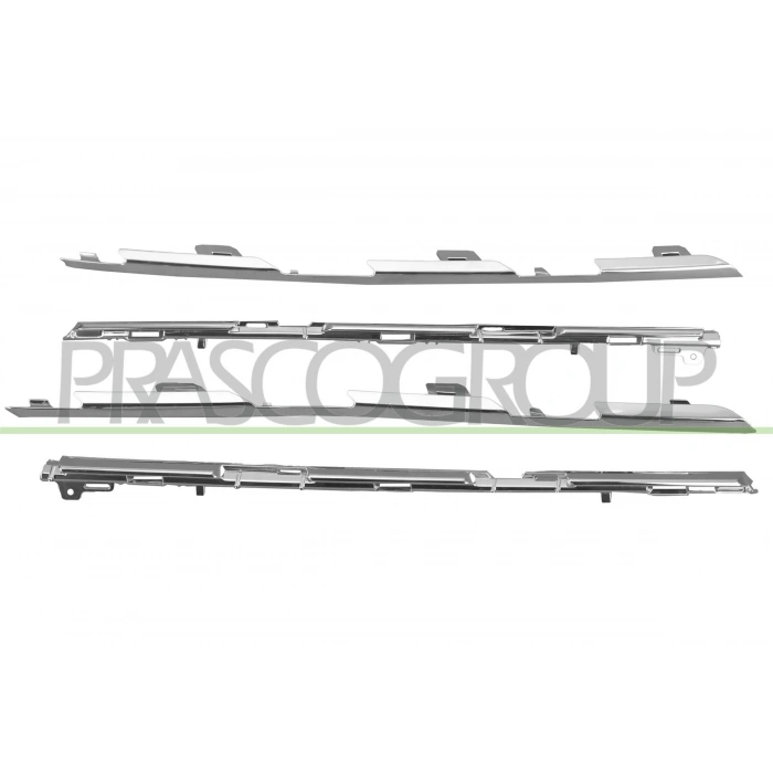 Renault Captur Ön Panjur Bandı Nikelaj Set 2020- (Oem No:  960109493R)