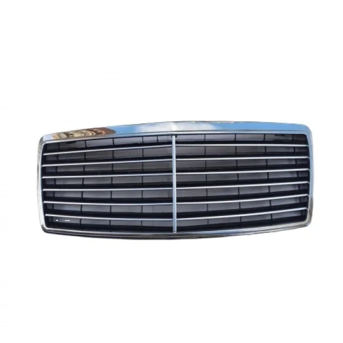 Mercedes W140 Ön Panjur Nikelaj Komple Gri 1992-1994 (Oem No:  A1408800783)