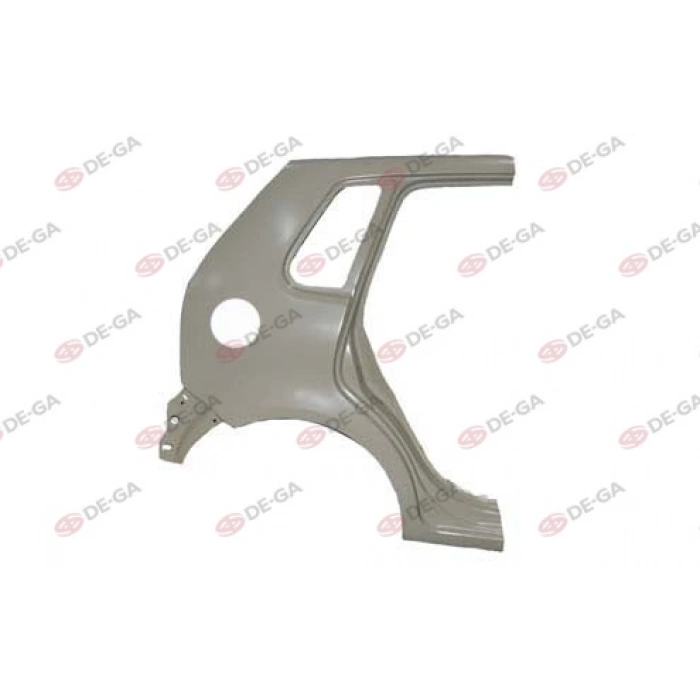 Volkswagen Polo Arka Tampon Braketi Sol 2002- (Oem No:  6Q6807375)