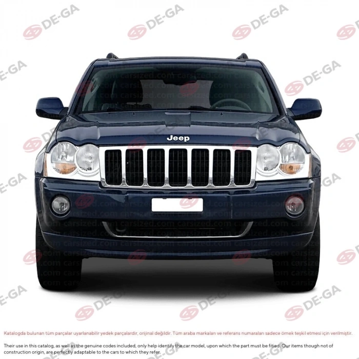 Jeep Cherokee Ön Tampon Demiri 2013- (Oem No:  68096072Ab)