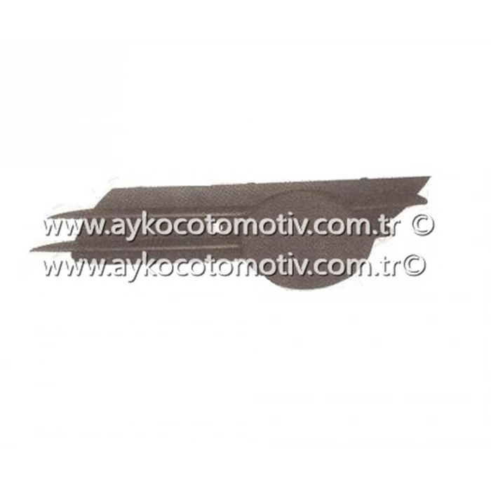 Opel Corsa Ön Tampon Bandı Sıyah  Sol 2006 (Oem No:  6400636)