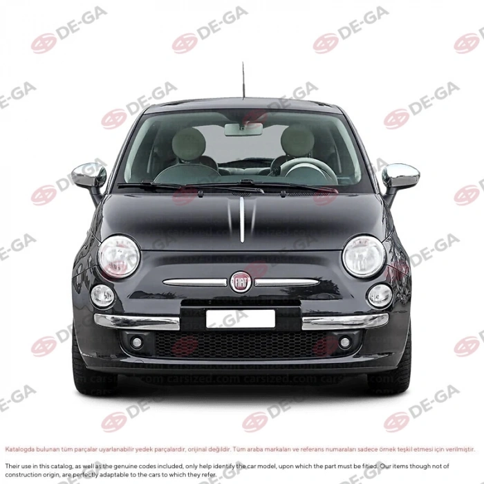 Fiat Egea Ön Tampon Bağlantı Braketi 15 (Oem No:  52057801)