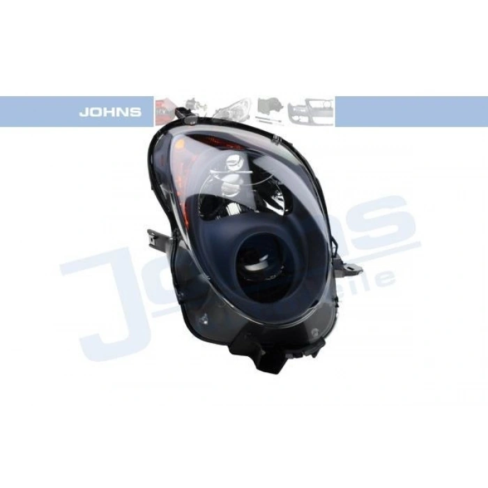 Alfa Romeo Mito Ön Far Elektrikli Motorlu Siyah Sağ 2008- (Oem No:  50518343)