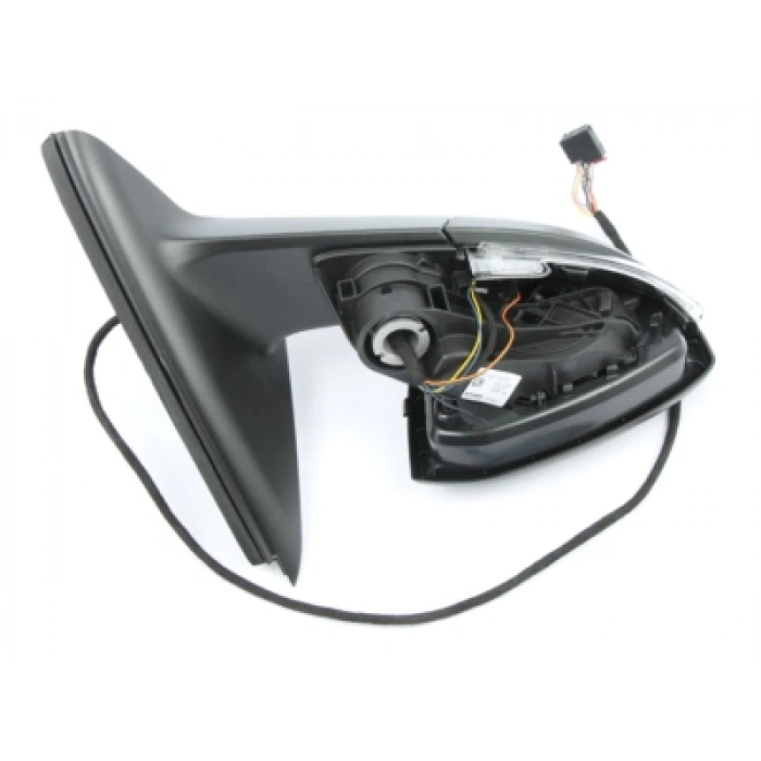 Ayna Dış Dikiz Octavia 2013 Sonrası Elektrikli, Isıtmalı, Astarlı, Katlanır, Yan-Alt Lambalı Sağ (Oem No:5E1857508Ad)