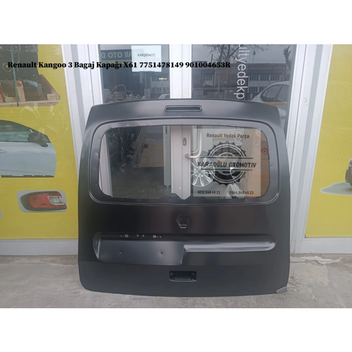 Renault Kangoo Arka Bagaj Kapağı 2008- (Oem No:  7751478149)
