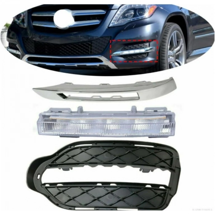 2012-2015 Mercedes Glk X204 Sis Lamba Kapağı Sol Siyah (Tw) (Adet) (Oem No:2048857123)