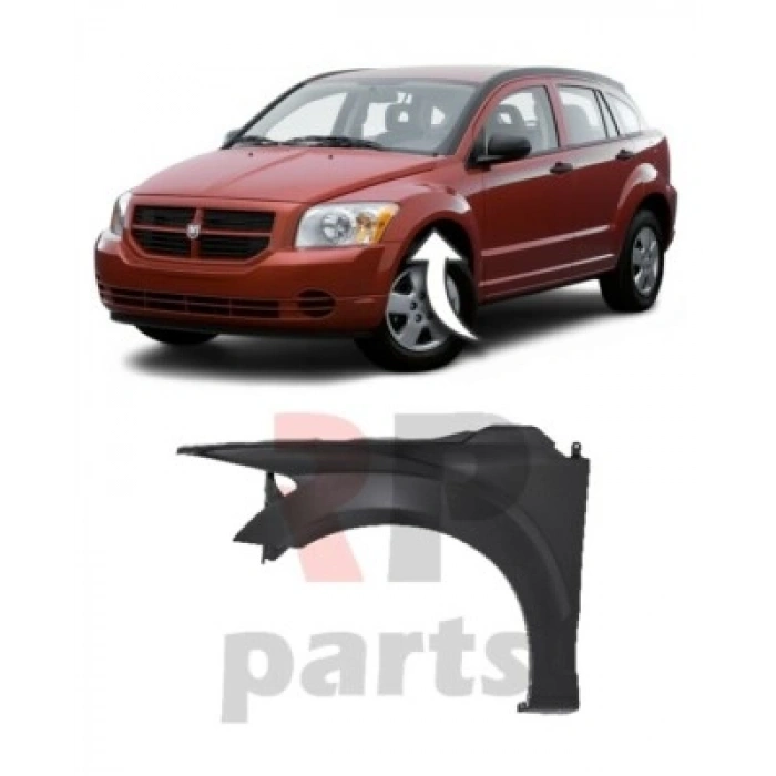 Dodge Calıber Ön Çamurluk Sol 2007  (Oem No:  5115661Ac)