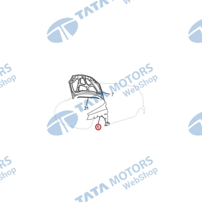 Tata Indıgo/Indıca- Sd/Hb- 2005-2011; Ön Çamurluk Sol Sinyal Delikli/Dodik Deliksiz (Tyg) Oem No: (26788810Z103)