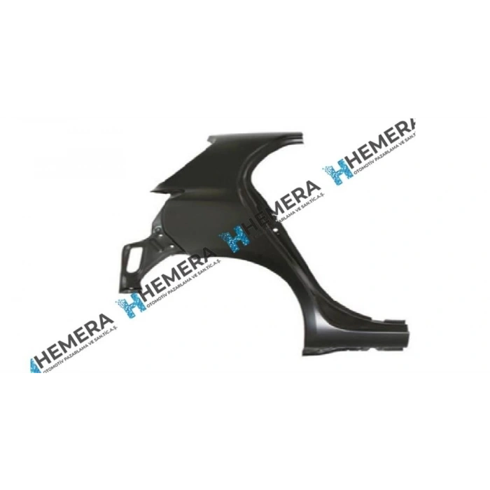 Toyota Yaris- 2006-2011; Arka Çamurluk Sağ (Tavana Kadar) (Tw) Oem No: (61601-0D110)