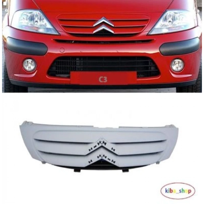 Citroen  C3  2006-2009; Ön Panjur Siyah Oem No: (7804Q6)