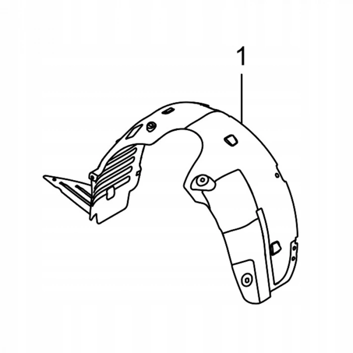 Ssangyong Tıvolı- 2015-2019; Ön Çamurluk Davlumbazı Sağ Oem No: (79720-35001)