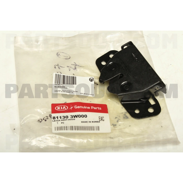Kaput Kilidi Sportage 11 Oem No: 81130-3W000